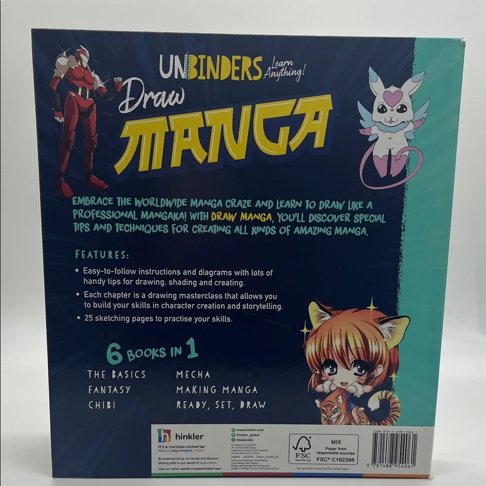 Unbranded Manga Drawing Guide - Learn to Draw with Colorful Illustrations